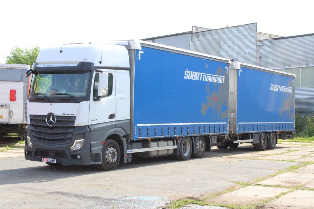 Mercedes-Benz Actros 2542 NAVIGACE + PANAV TVK 18 M (8,20m x 2,4